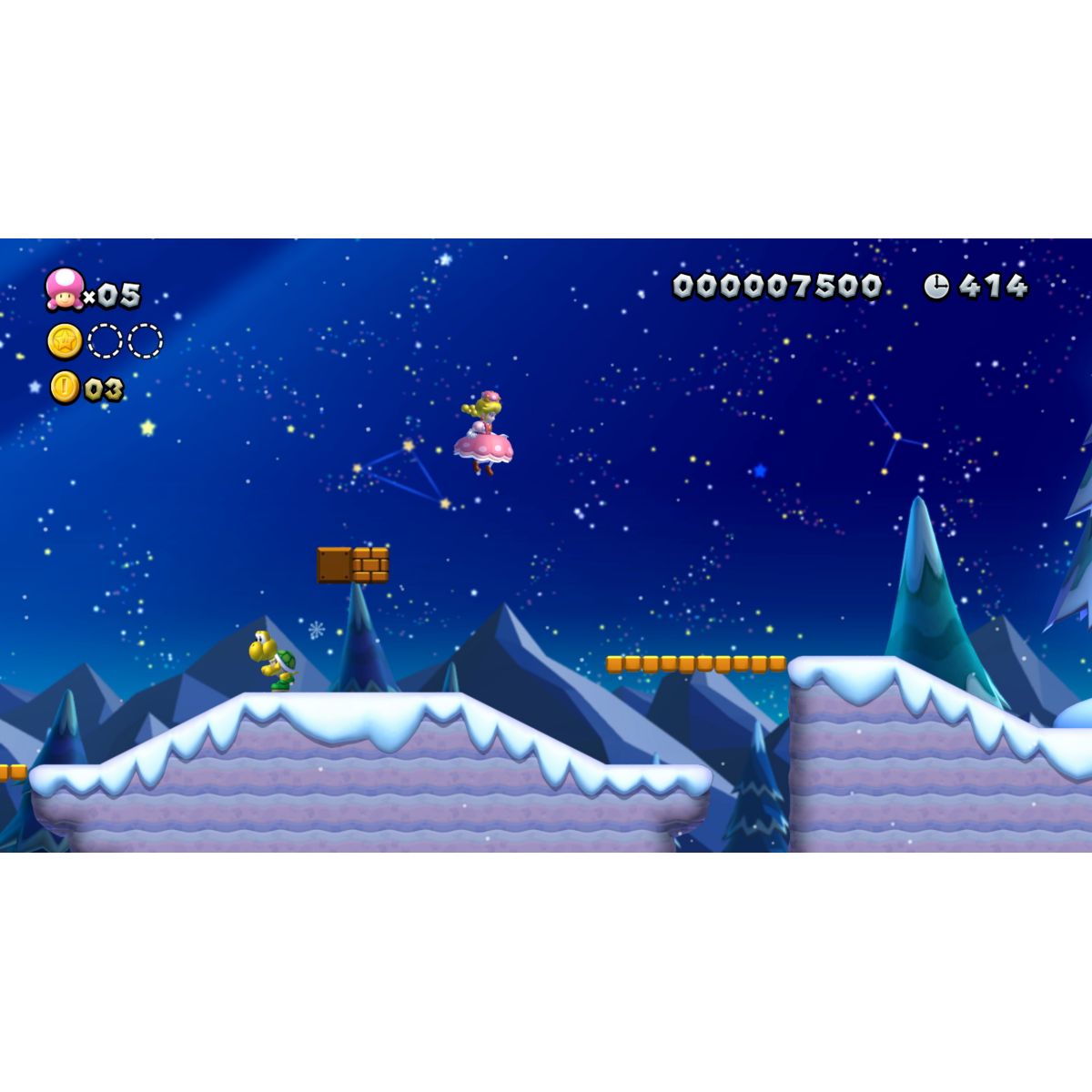 Jeu Switch New Super Mario Bros U Deluxe couleur unique, NINTENDO