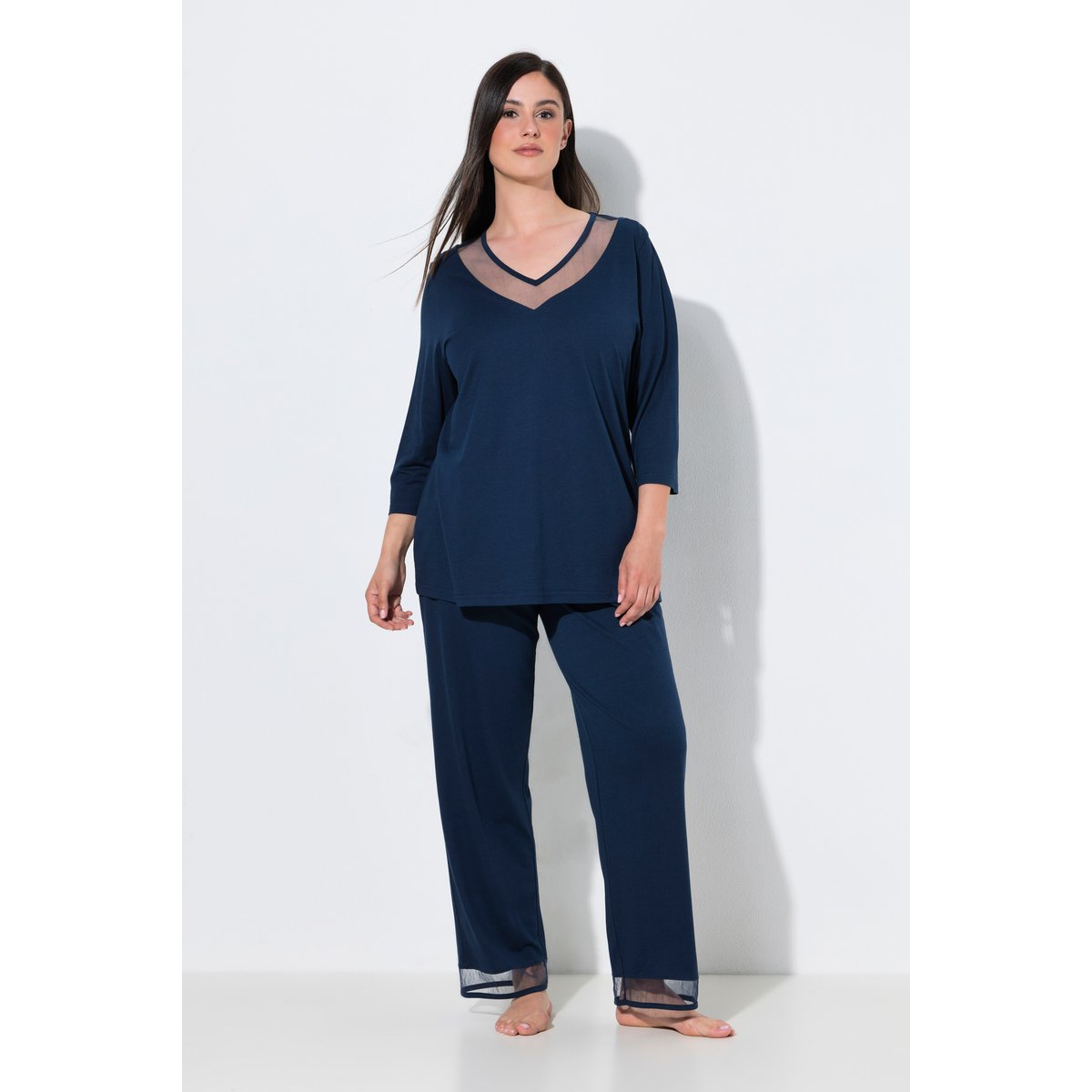 Pyjama avec tulle bleu nuit, ULLA POPKEN