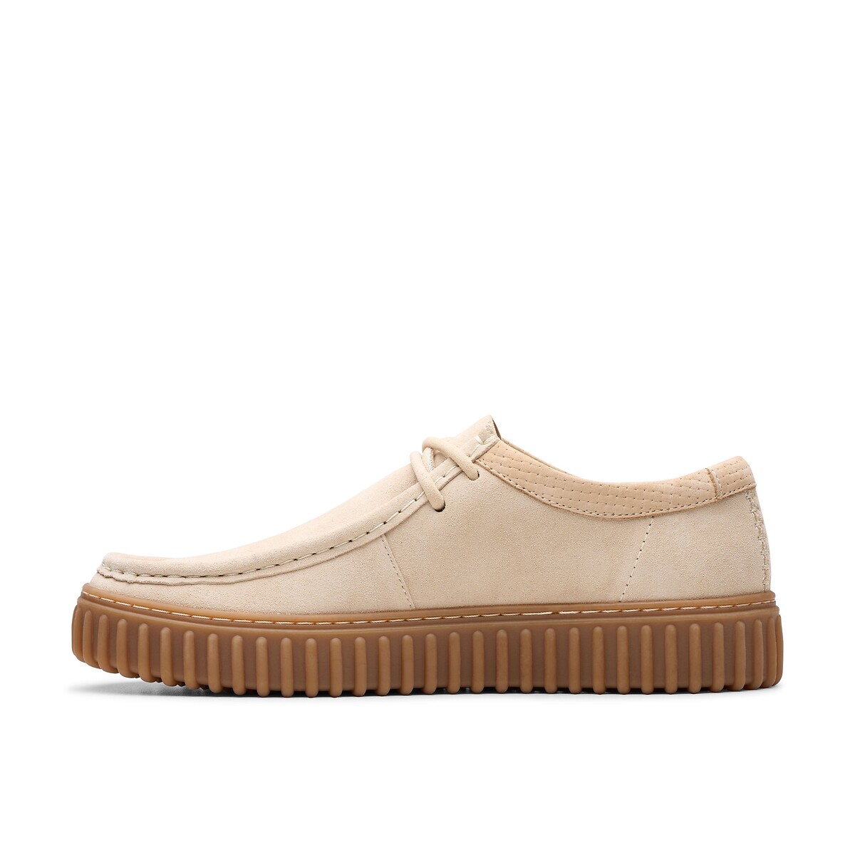 Torhill Suede Brogues ecru , CLARKS