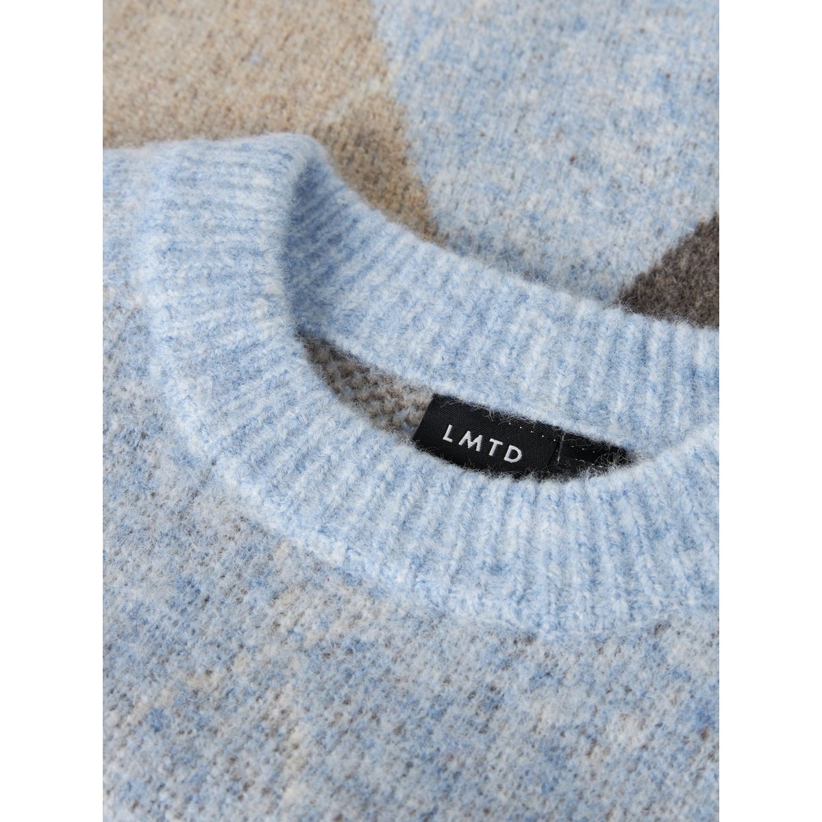Pull En Maille bleu - kentucky blue1, NAME IT