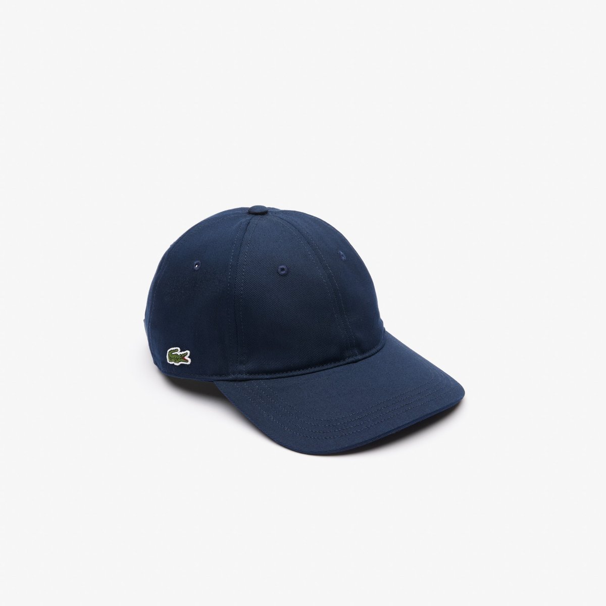 Casquette twill de coton bleu-166, LACOSTE