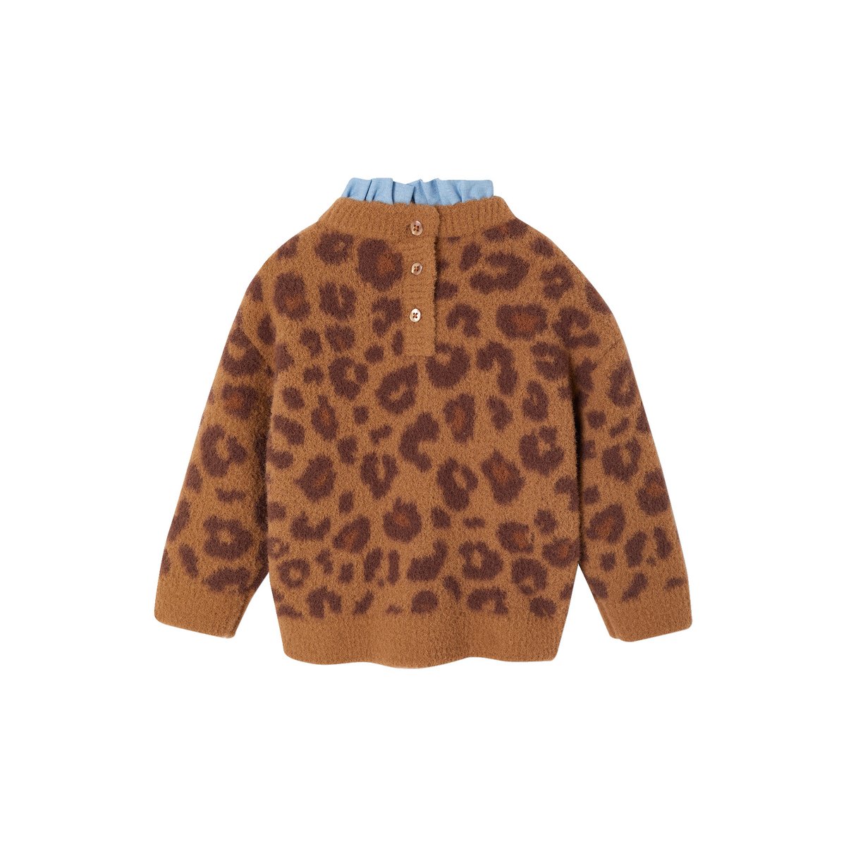 Pull bébé léopard capsule famille marron, VERTBAUDET