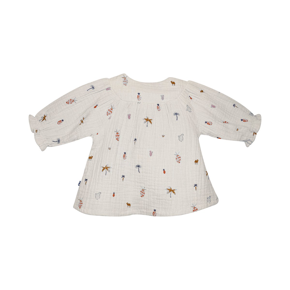 Blouse pantalon nina naissance blanc, SUCRE D'ORGE