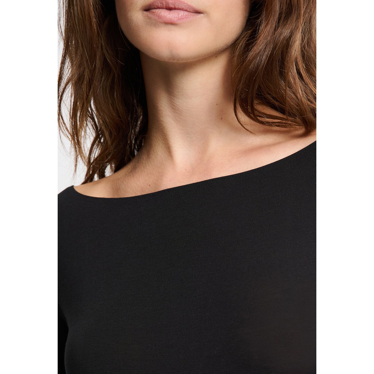 Body manches longues maille thermique WARME UP noir, ETAM