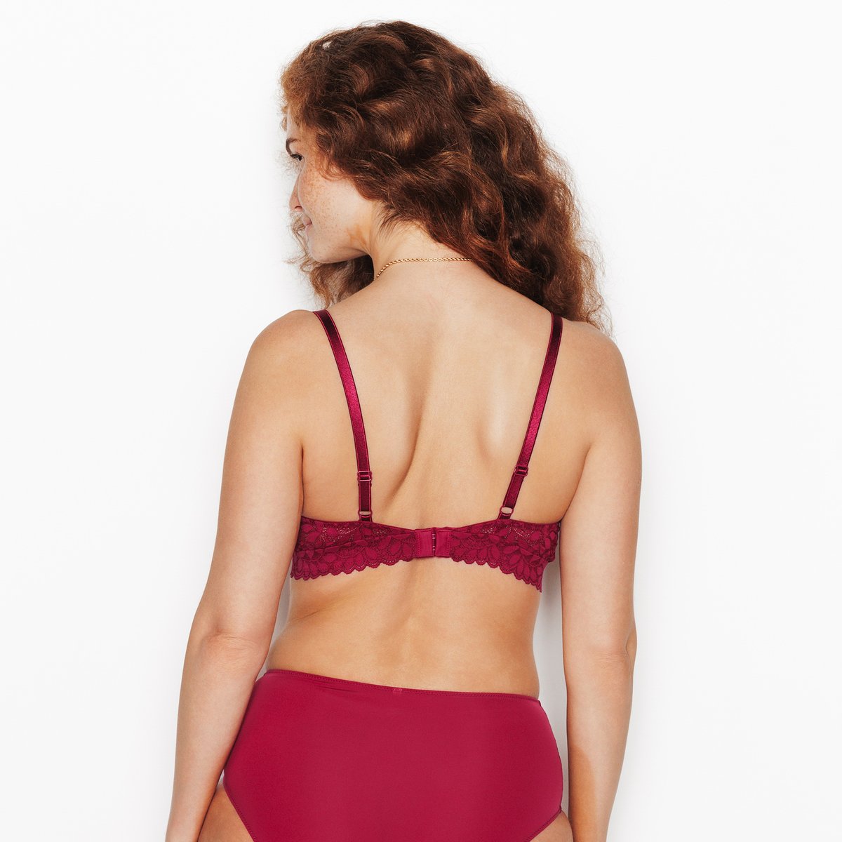 Soutien-gorge sans armature ISADORA bordeaux, ROUGEGORGE LINGERIE