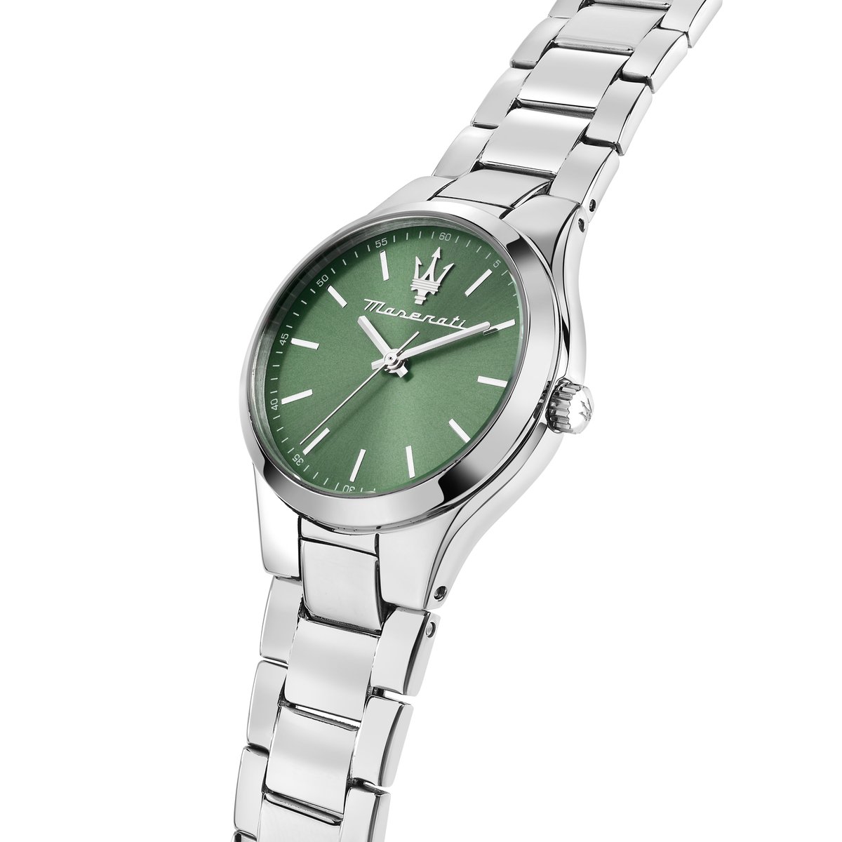 Montre ATTRAZIONE vert, finition : sunray, MASERATI