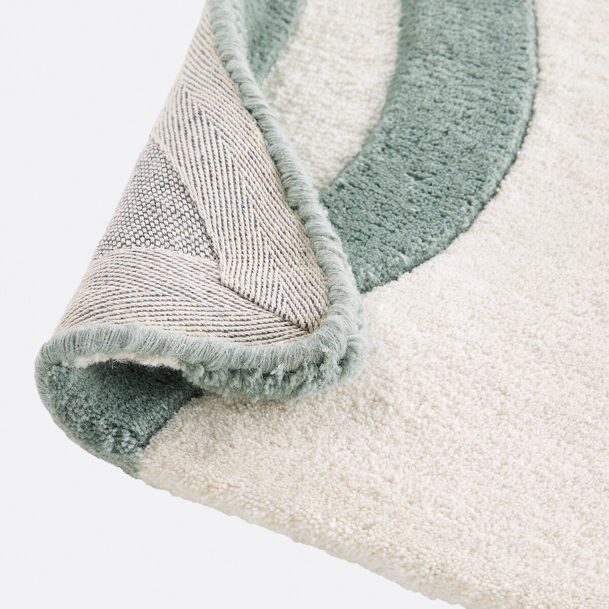 Tapis 100% laine, Othelo ecru/céladon, LA REDOUTE INTERIEURS
