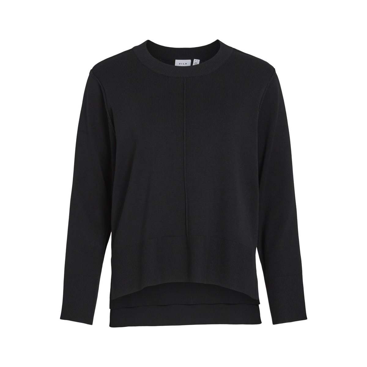 Pull En Maille Col rond black beauty, VILA