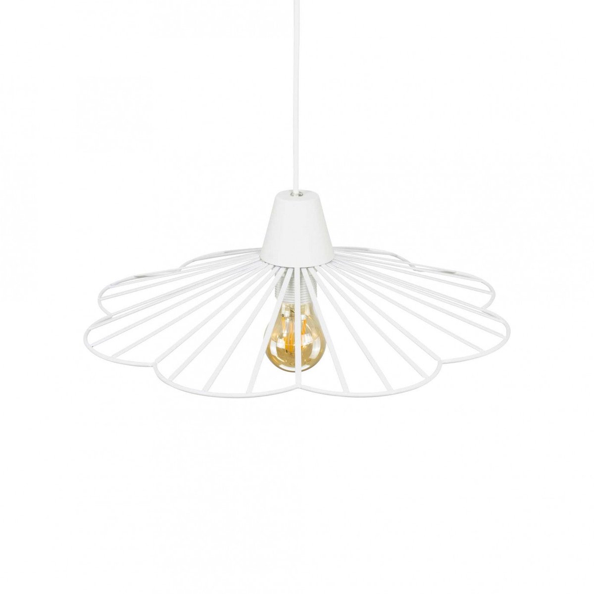 Suspension en métal petit modèle, KANANGA blanc, C-CREATION