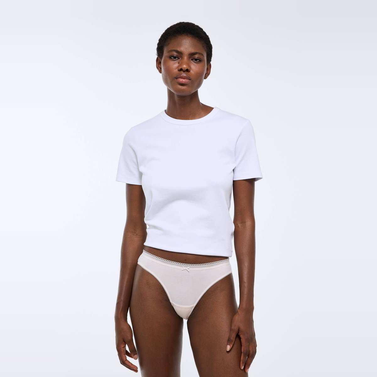 Lot de 3 culottes LEXIE en coton BIO GOTS pistil, MONOPRIX