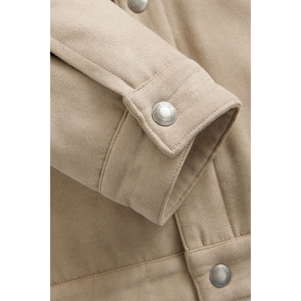 Veste style camionneur à col grège, NEXT