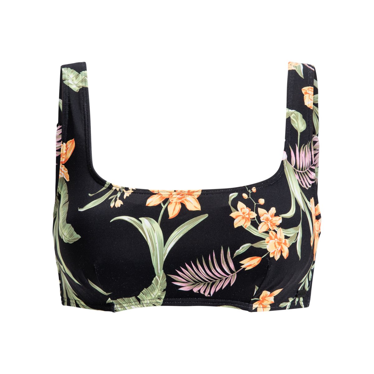 Haut de maillot de bain bonnet D PT BEACH CLASSICS. noir anthracite island escape, ROXY
