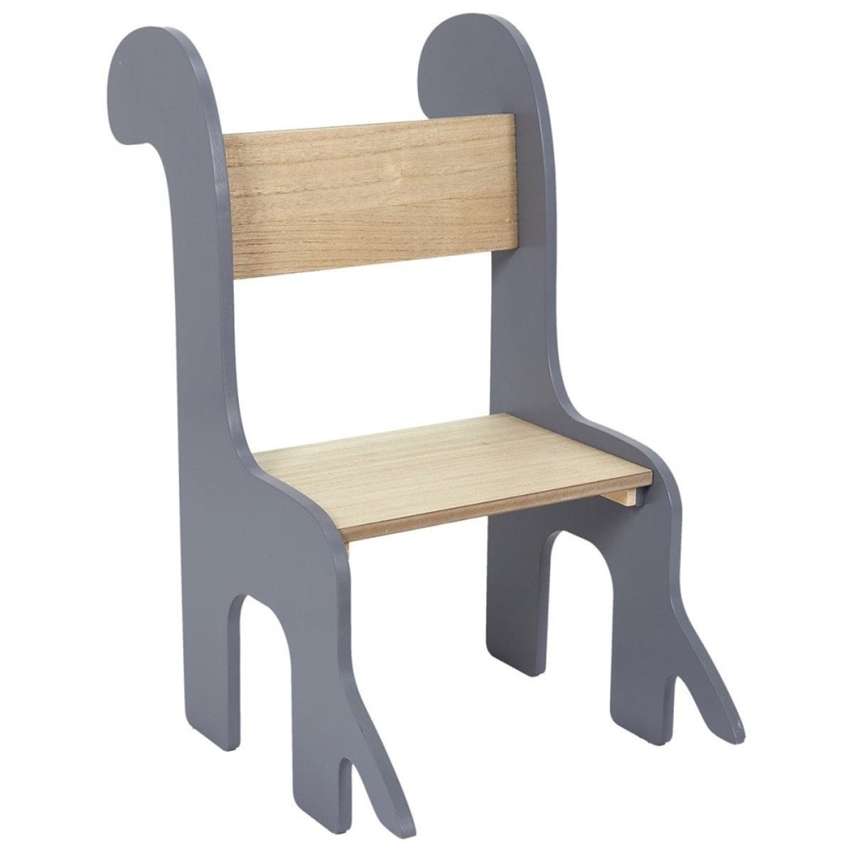 Chaise enfant dino gris, DECORATIE