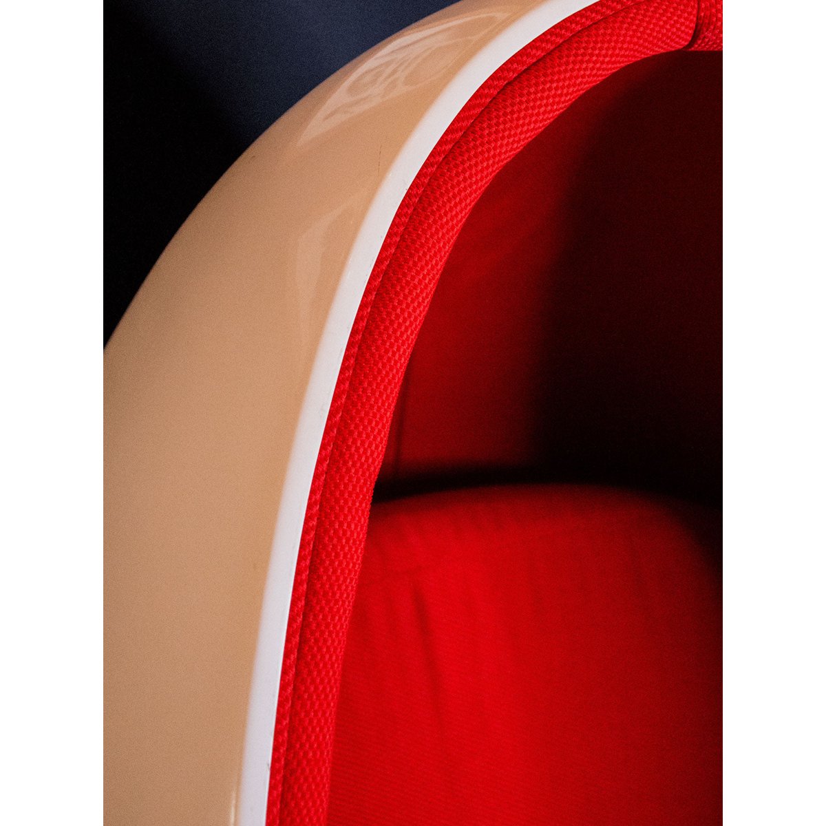 Fauteuil Eggs Space Age Jakob N°839 - Bon état blanc, DEBONGOUT