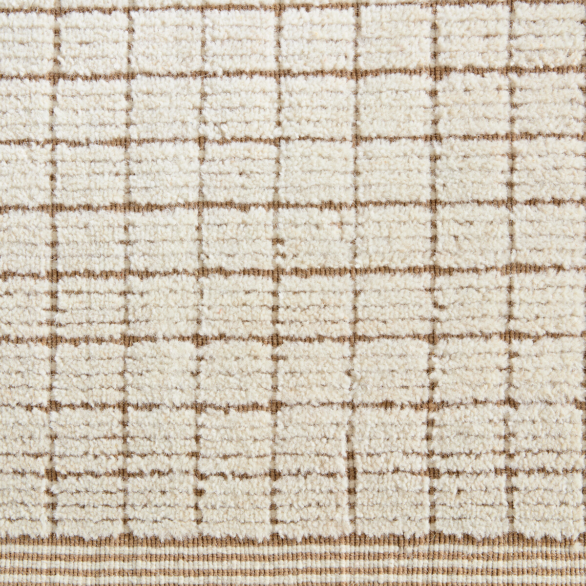 Tapis noué à la main, 58% laine, UBIN naturel, AM.PM