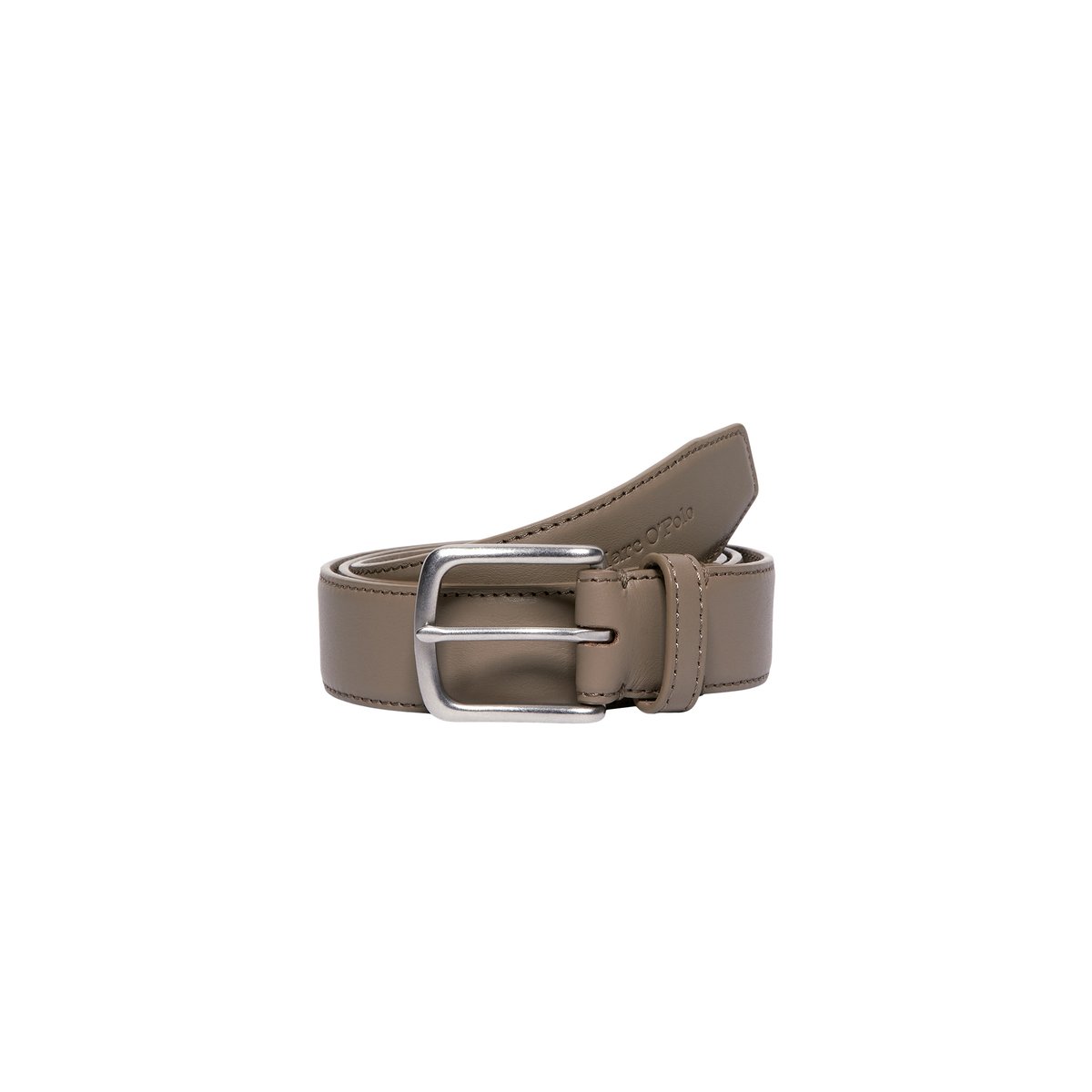 Ceinture en cuir de vache noble marron, MARC O'POLO