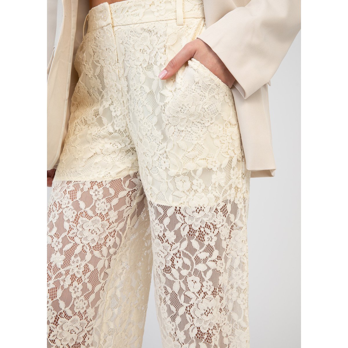 Pantalon PABLYNA ecru, AN'GE