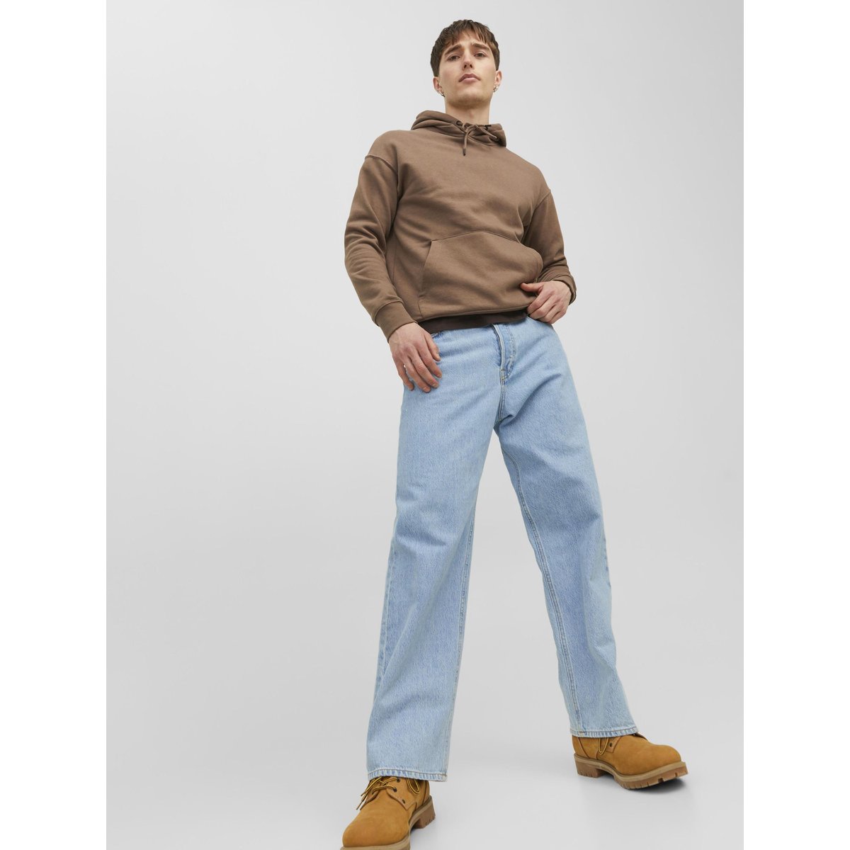 Jean Baggy Fit blue denim, JACK & JONES