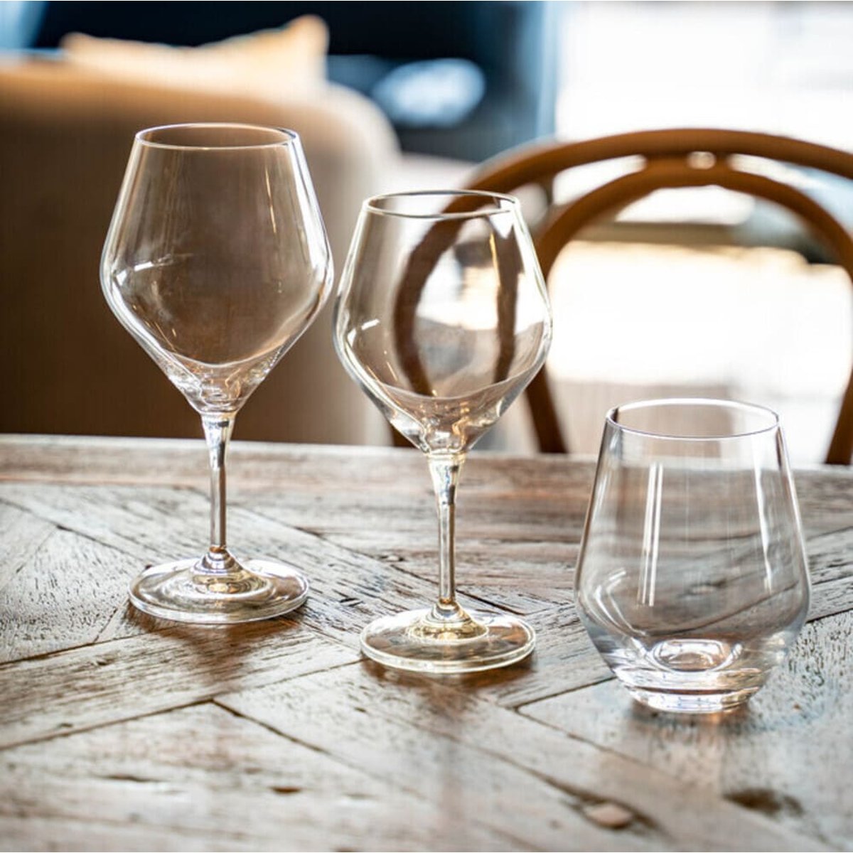 Boite de 6 verres à pied Harmonie 40 cl - HARMONIE transparent / cristal, TABLE PASSION