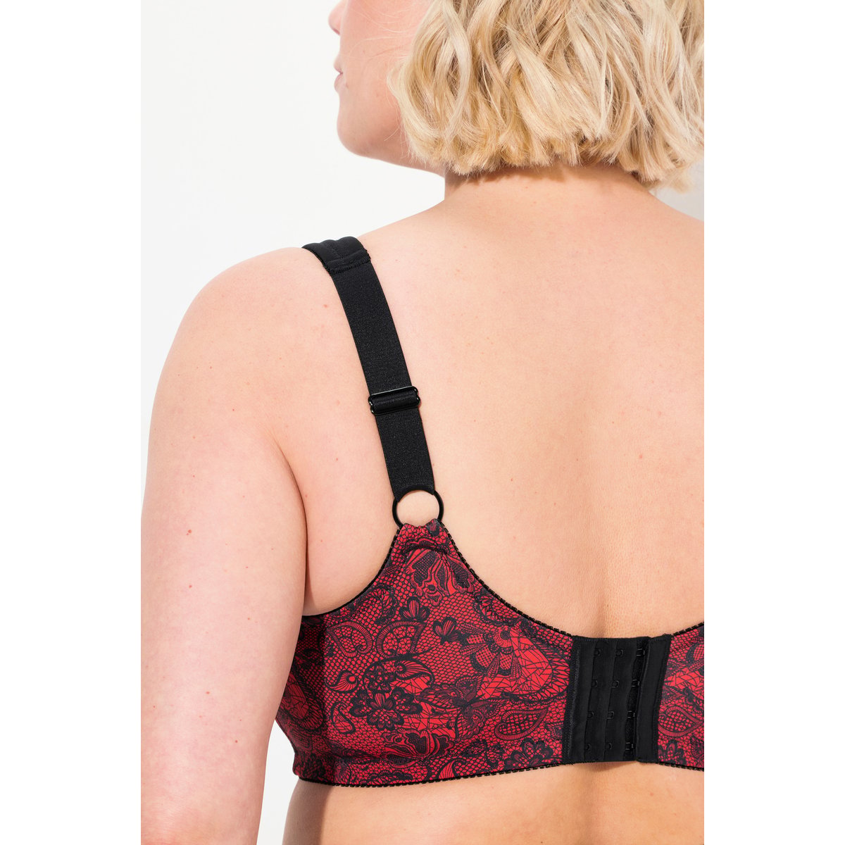 Soutien-gorge de maintien, sans armatures noir, ULLA POPKEN