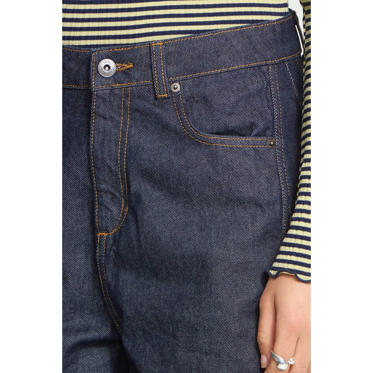 Jeans bleu denim authentic blue, ICHI