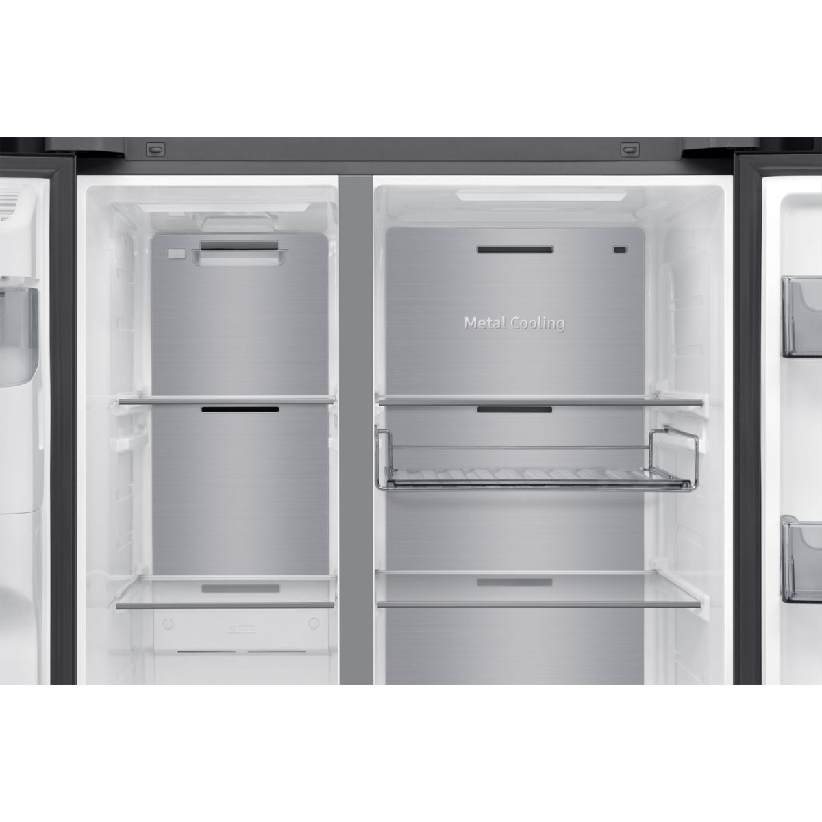 Réfrigérateur Américain RS90F64EDF couleur unique, SAMSUNG