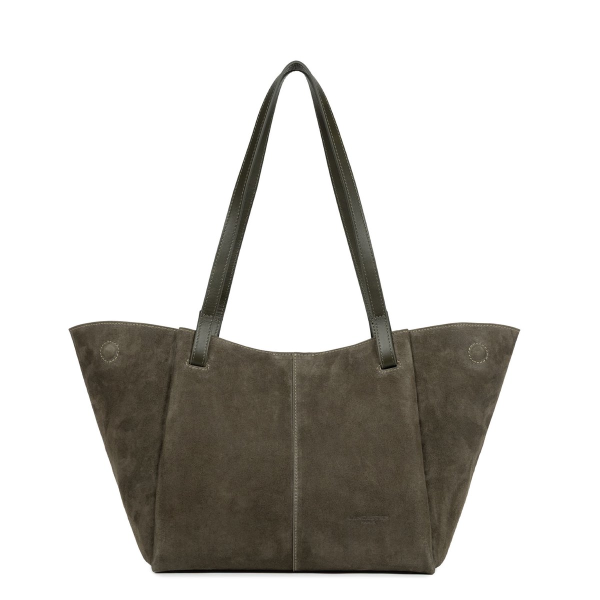 Sac cabas épaule SUÈDE kaki, LANCASTER
