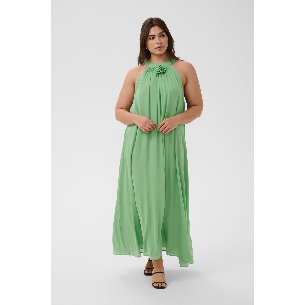 Robe vert grayed jade cc., KAFFE CURVE