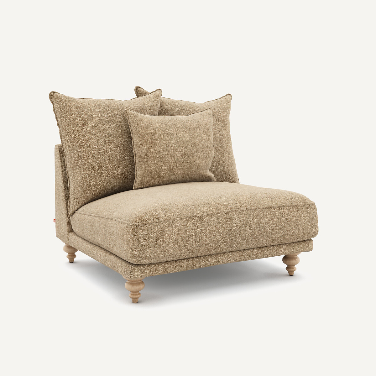 Lazare Woven Cotton Chair buff, AM.PM