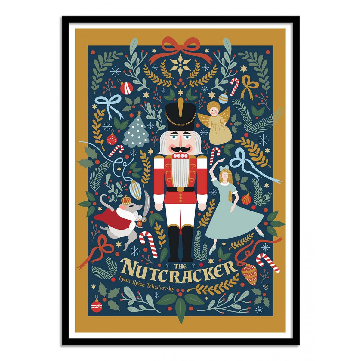 Affiche d'art - Nutcracker - Vesna Skornsek couleur unique, WALL EDITIONS