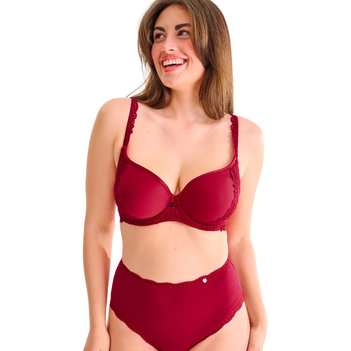 Soutien-gorge spacer préformé TIARA rouge, LISCA