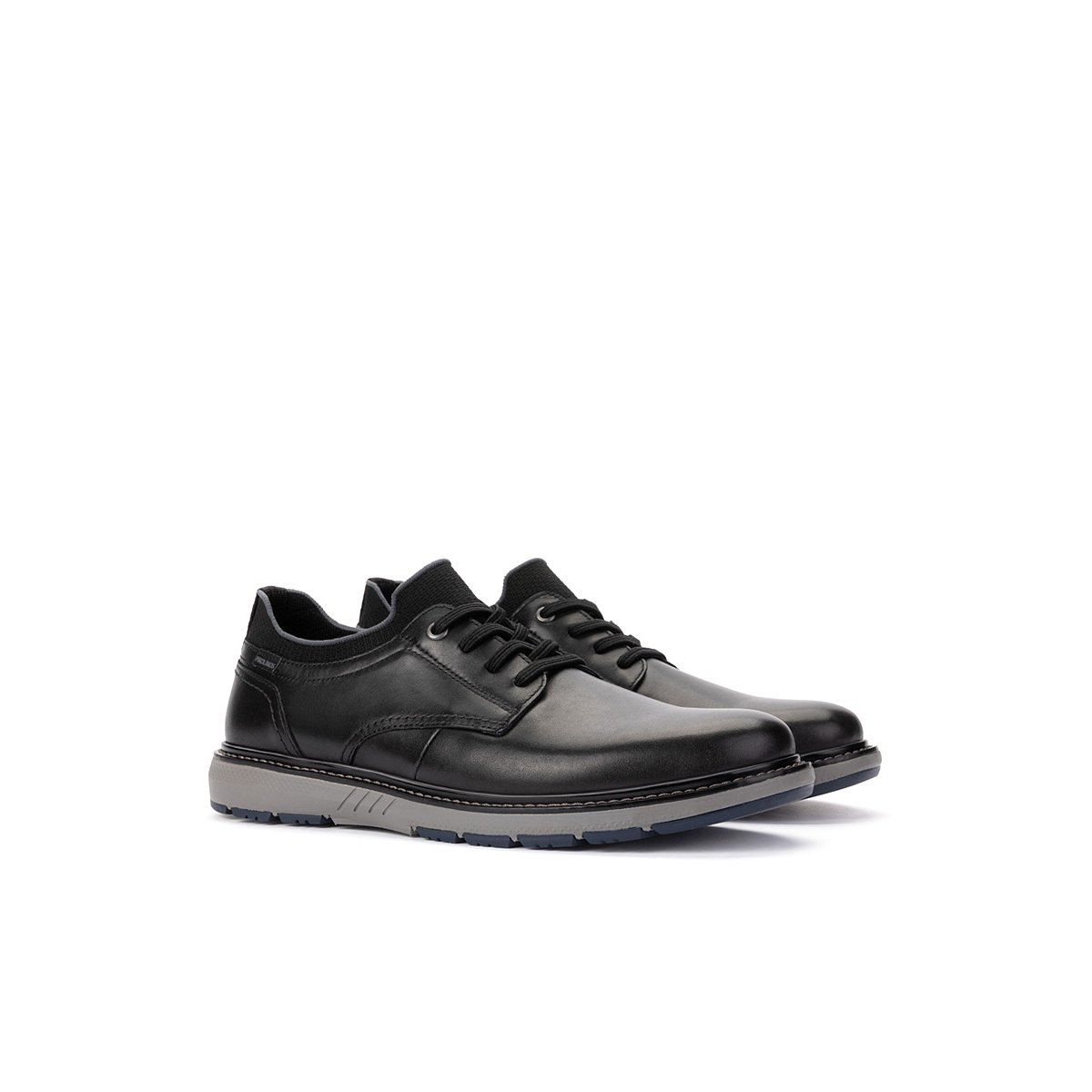 Chaussures à lacets cuir Bilbao black, PIKOLINOS