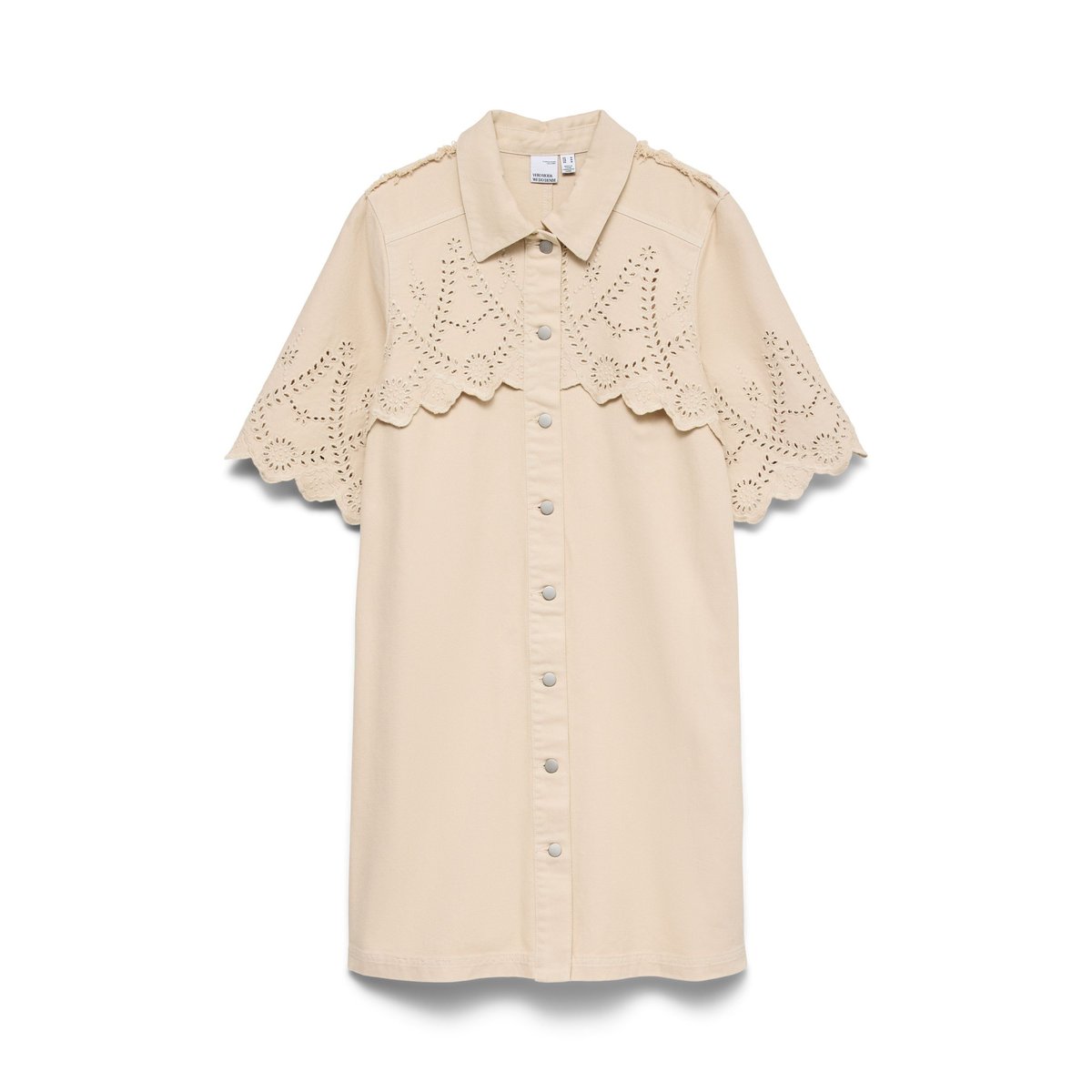 Robe En Denim ecru, VERO MODA