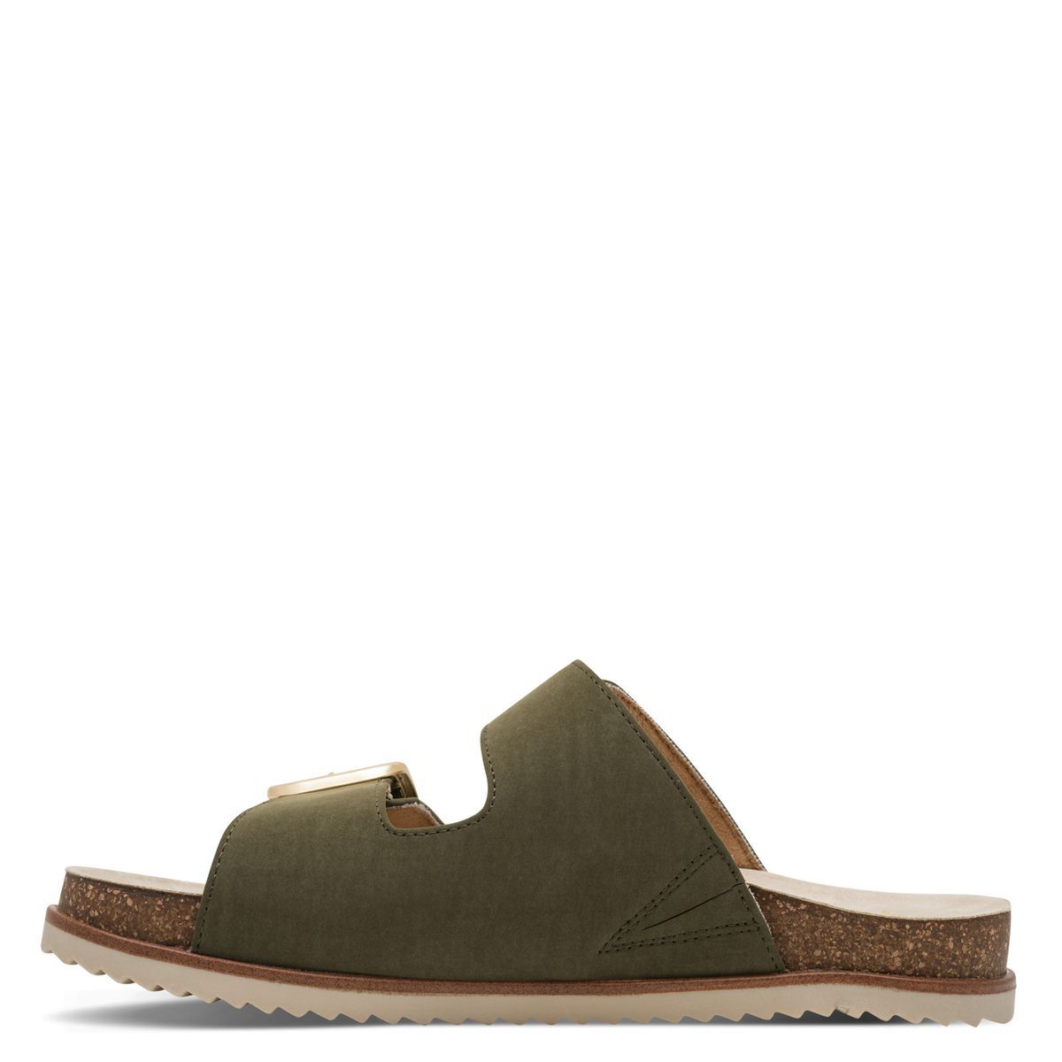 Mule vegan vert olive, JANA