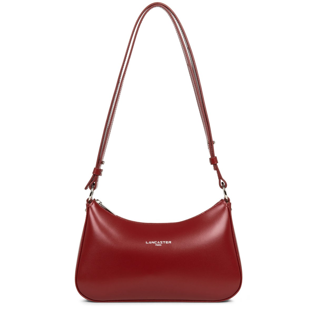 Sac trotteur zippé SUAVE ACE carmin, LANCASTER