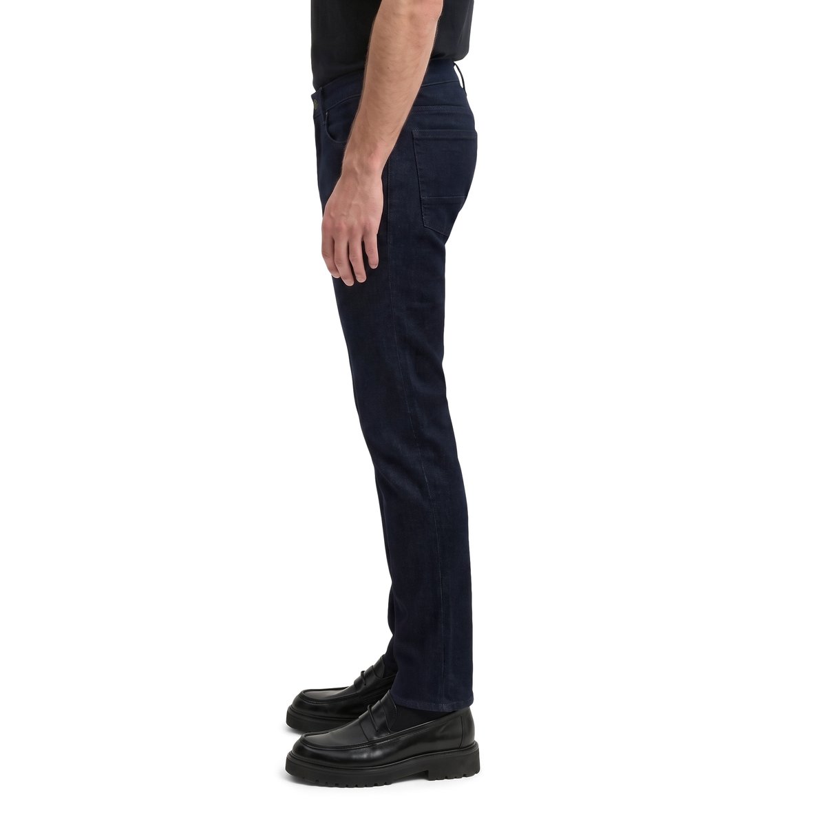 Jeans modèle Sjöbo shaped en denim bleu authentique stretch bleu, MARC O'POLO