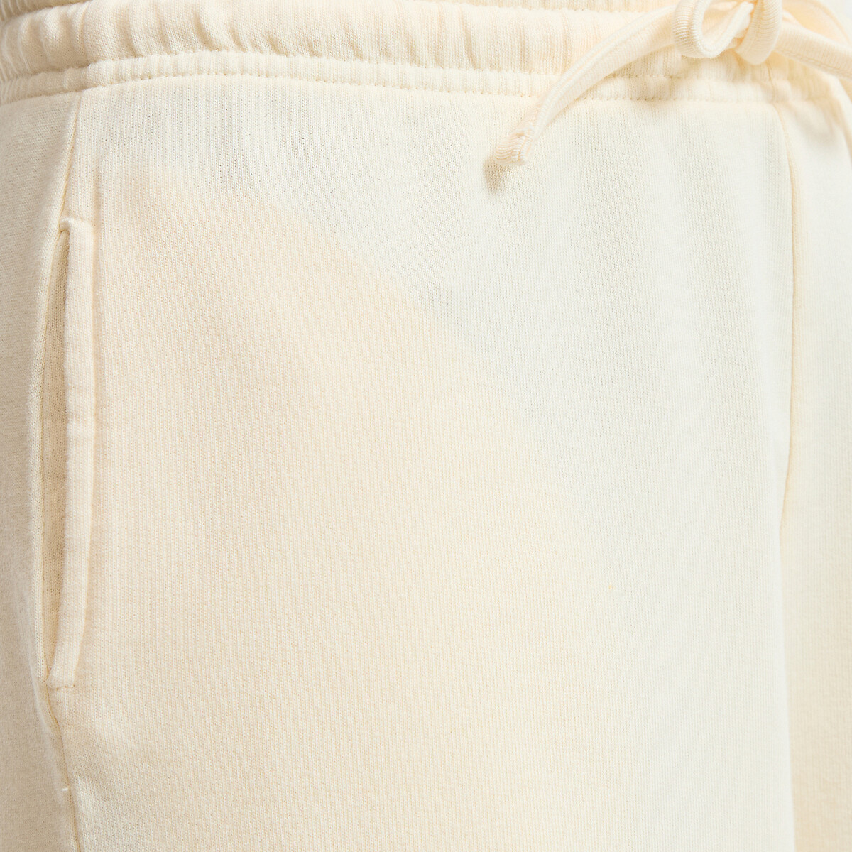 Fleece Wide Leg Elasticated Waist Trousers beige, LA REDOUTE COLLECTIONS