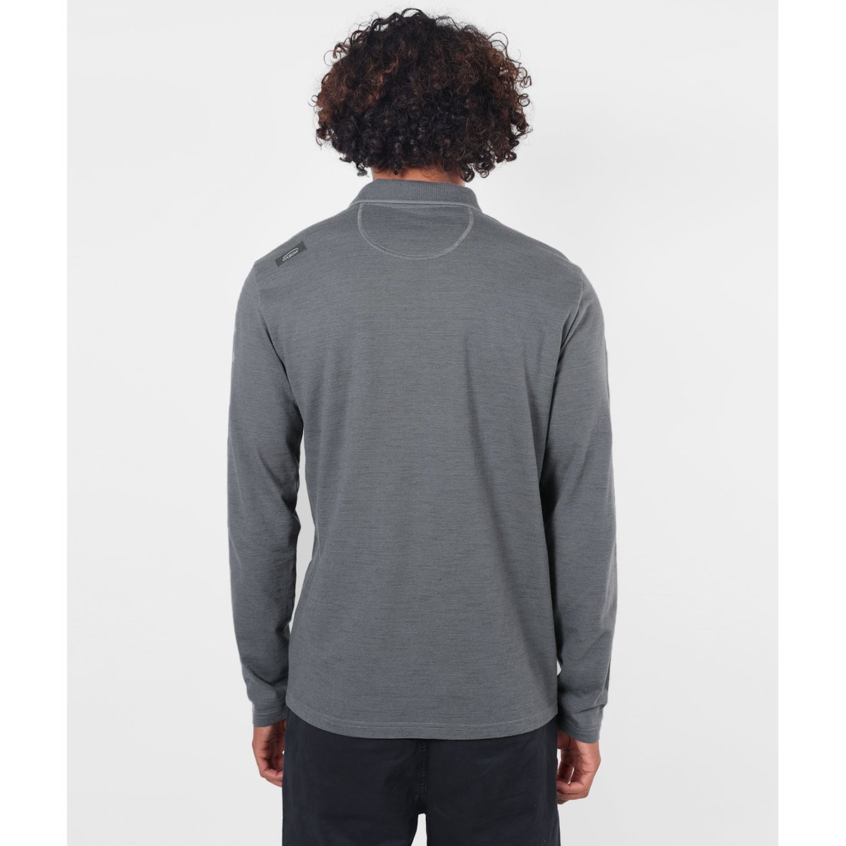 Polo manches longues NAVAL pewter, OXBOW
