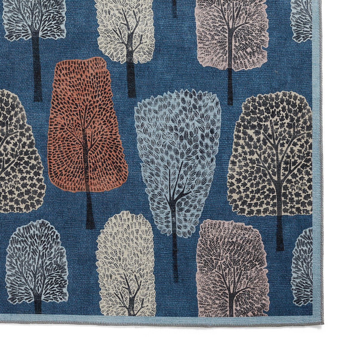 Cedar Washable Rug midnight blue, SCION