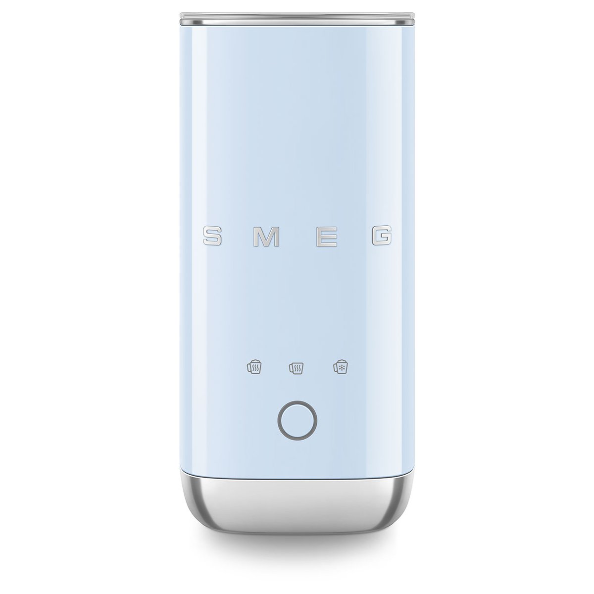 Mousseur à lait MFF02 bleu azur brillant, SMEG