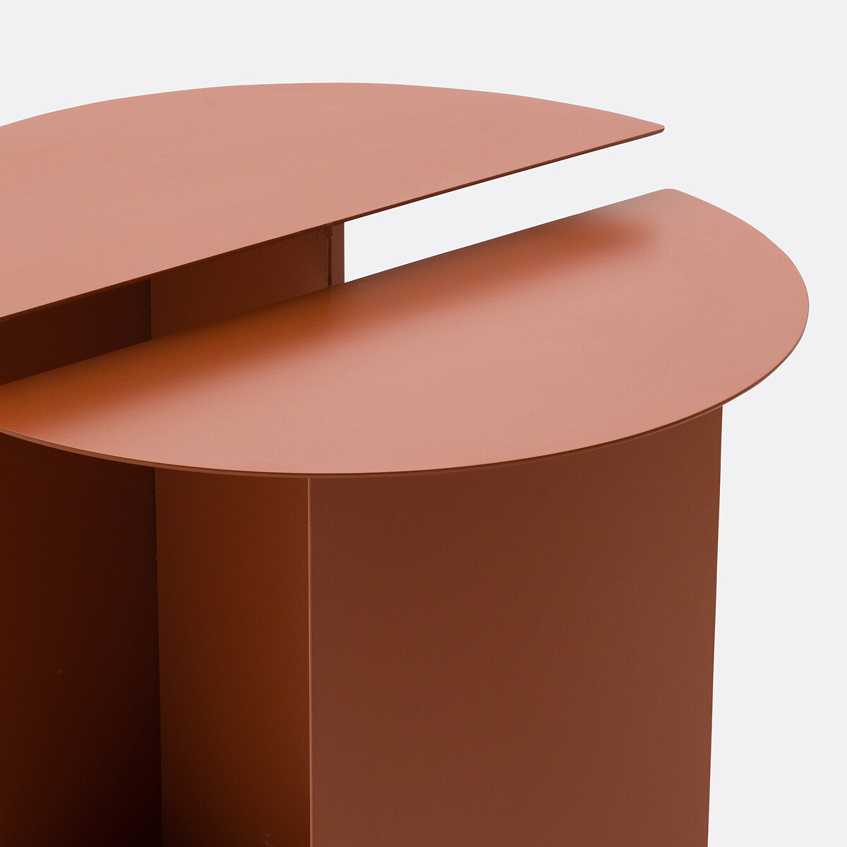 Nachtkastje in metaal, Alessio terracotta , LA REDOUTE INTERIEURS