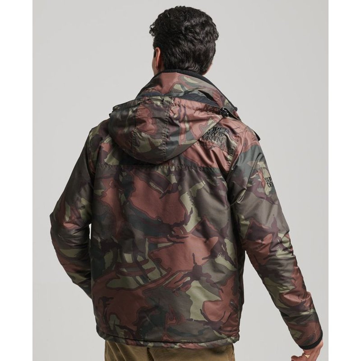 Veste Mountain SD Windcheater kaki camouflage, SUPERDRY
