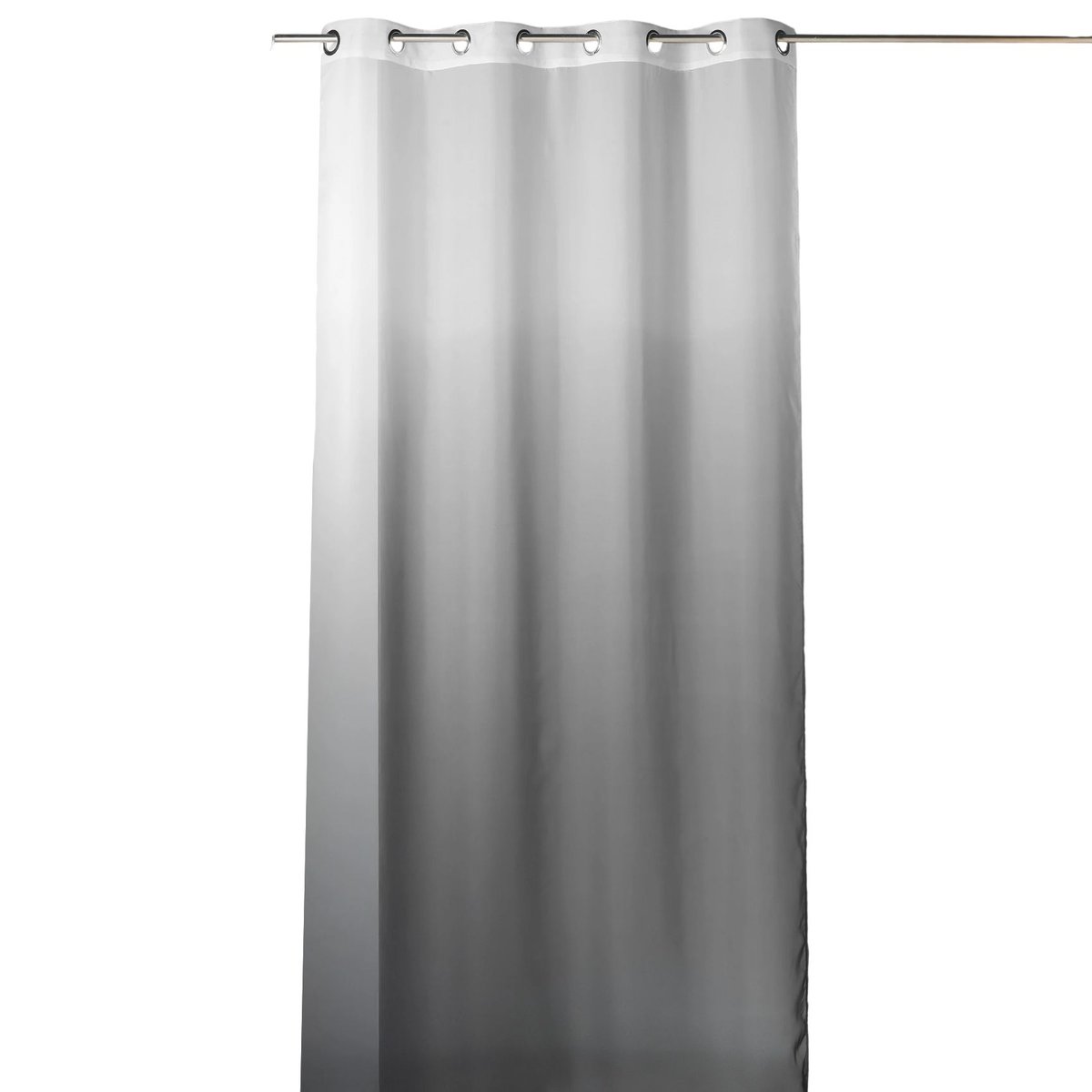Voilage Tie and Dye gris gris clair, HOME MAISON