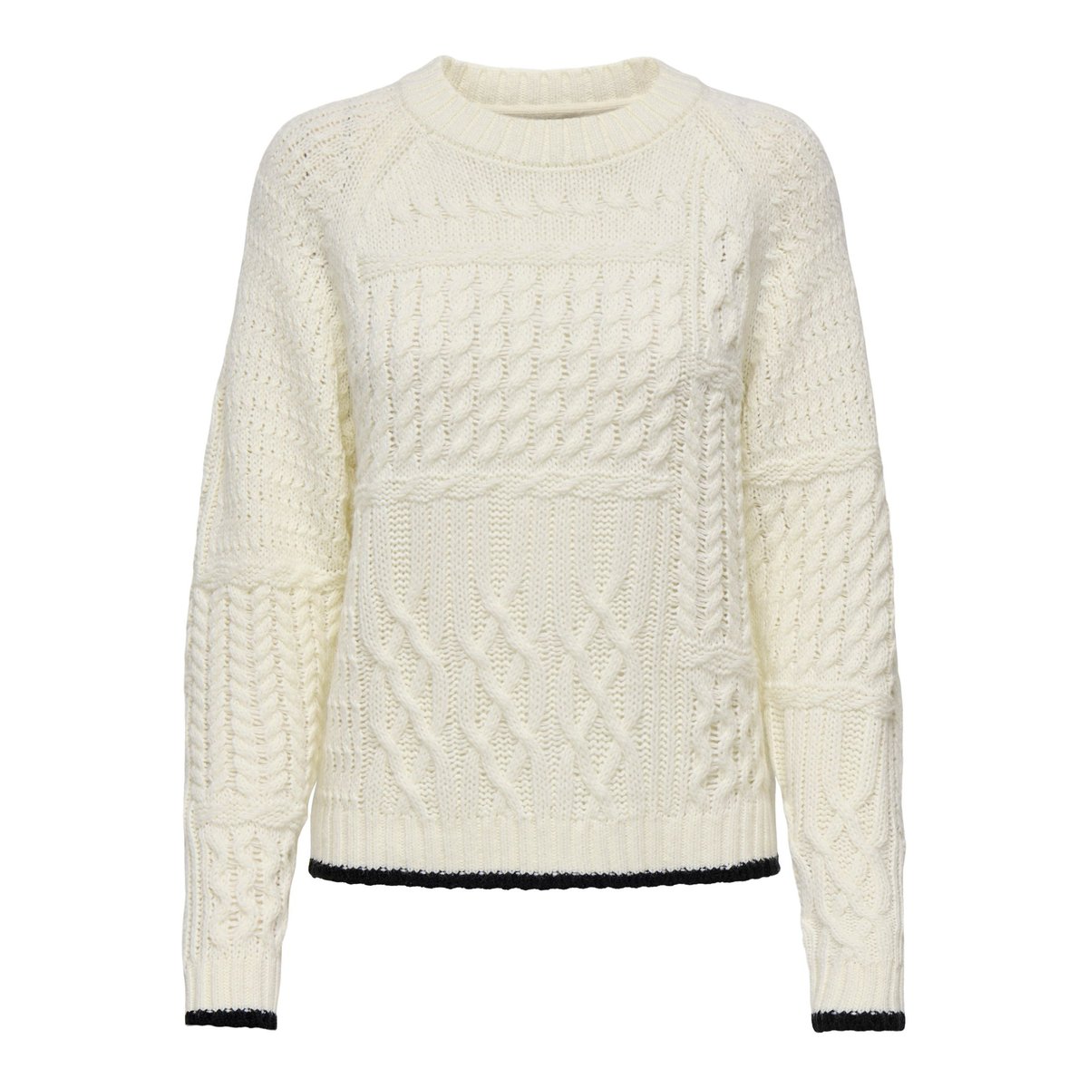 Pull En Maille eggnog, JDY