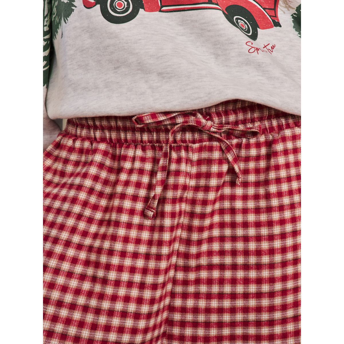 Sweat et pyjama en flanelle noël famille camion rouge, NEXT