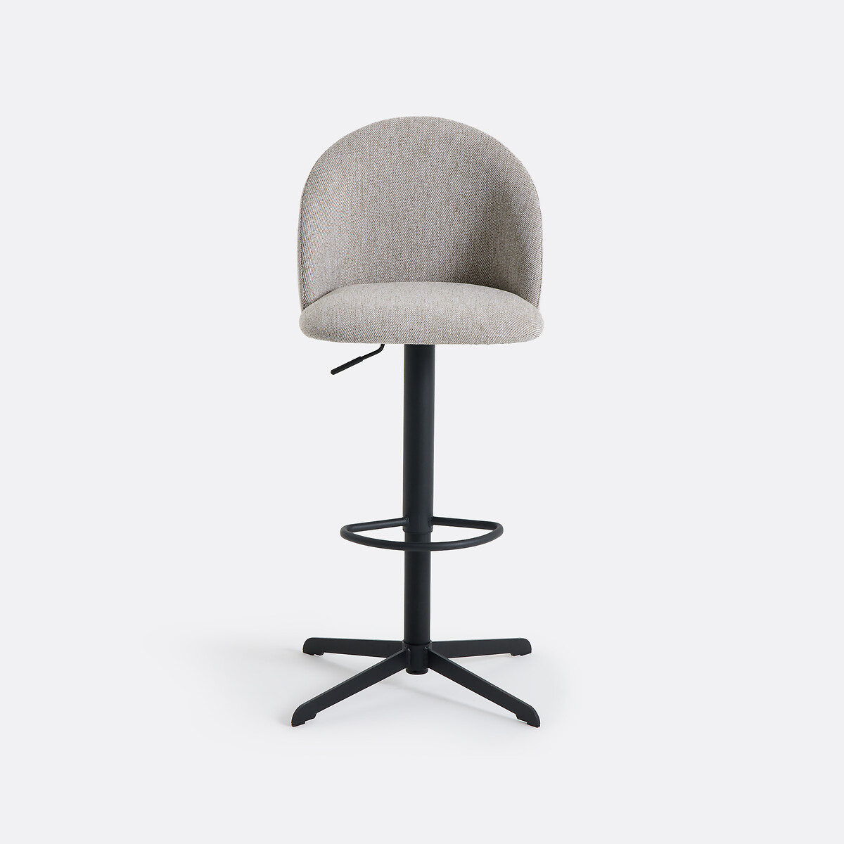 Chaise de bar réglable en hauteur Nordie beige chiné, LA REDOUTE INTERIEURS