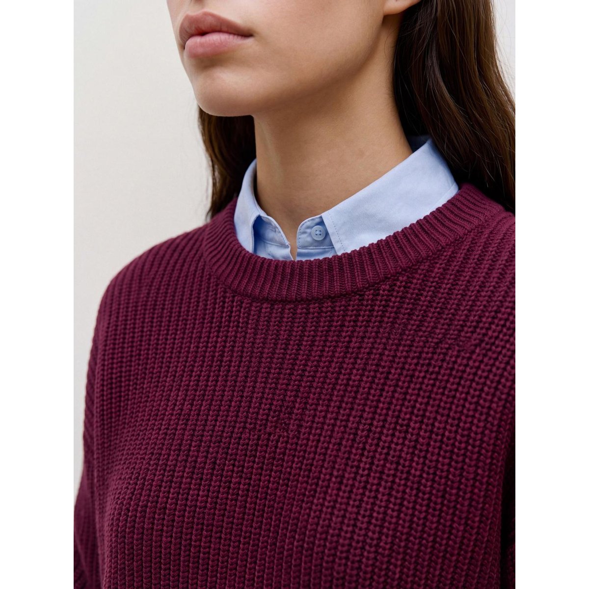 Pull En Maille windsor wine, VERO MODA