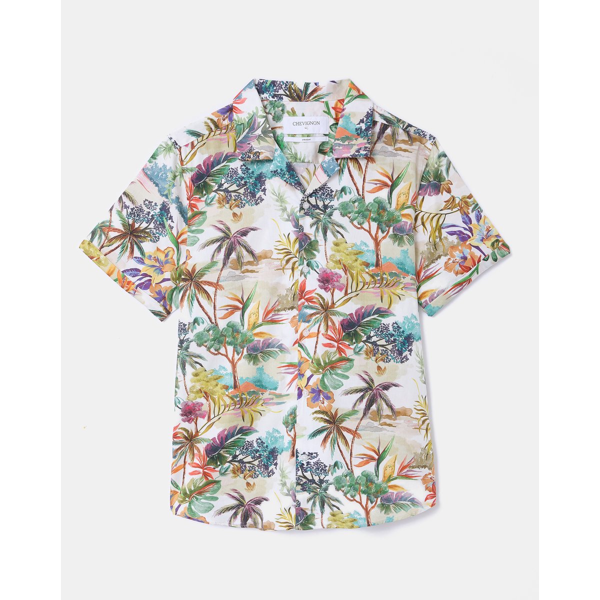 Chemise en coton DIVINO blanc, CHEVIGNON