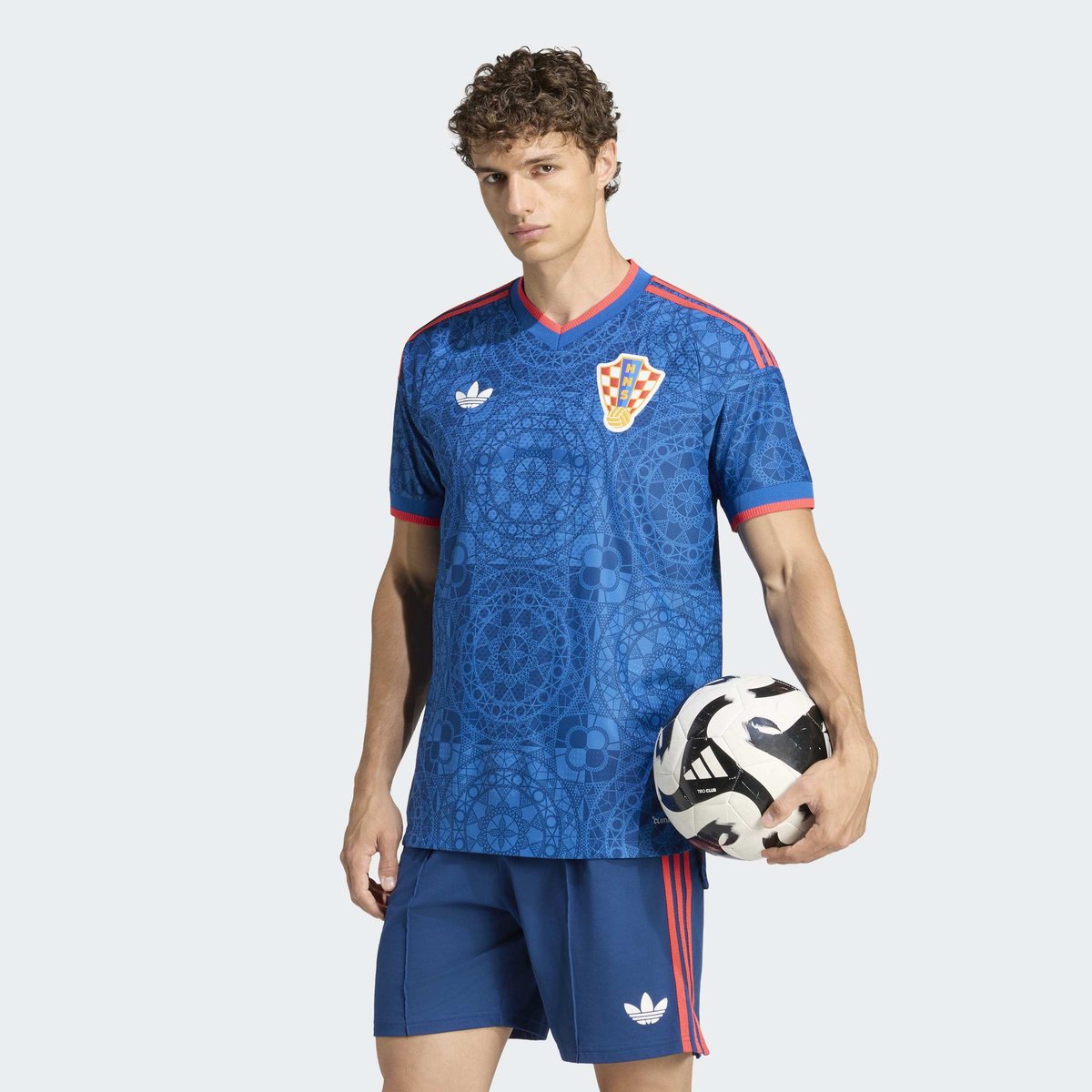 Maillot Extérieur Croatie 26 Authentique eqt blue, adidas Performance