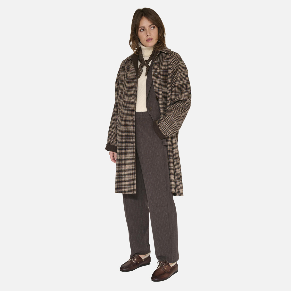 Manteau MANEL 27w brown, MKT STUDIO